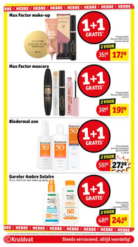 Max Factor make-up aanbieding bij Kruidvat – geldig van 10.03.2026 t/m 22.03.2026