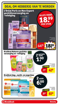 Kruidvat Natures gezichtsverzorging en -reiniging aanbieding bij Kruidvat – geldig van 10.03.2026 t/m 22.03.2026
