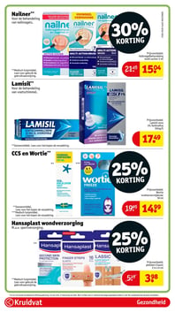 Lamisil** aanbieding bij Kruidvat – geldig van 10.03.2026 t/m 22.03.2026