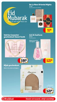 Hijab geschenkset aanbieding bij Kruidvat – geldig van 10.03.2026 t/m 22.03.2026