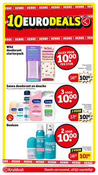 Sanex deodorant en douche aanbieding bij Kruidvat – geldig van 10.03.2026 t/m 22.03.2026