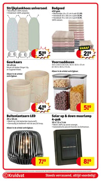 Strijkplankhoes universeel aanbieding bij Kruidvat – geldig van 10.03.2026 t/m 22.03.2026