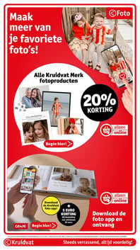 Alle Kruidvat Merk fotoproducten aanbieding bij Kruidvat – geldig van 10.03.2026 t/m 22.03.2026
