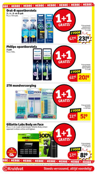 Philips opzetborstels aanbieding bij Kruidvat – geldig van 10.03.2026 t/m 22.03.2026