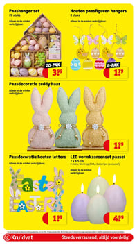 Paashanger set aanbieding bij Kruidvat – geldig van 10.03.2026 t/m 22.03.2026