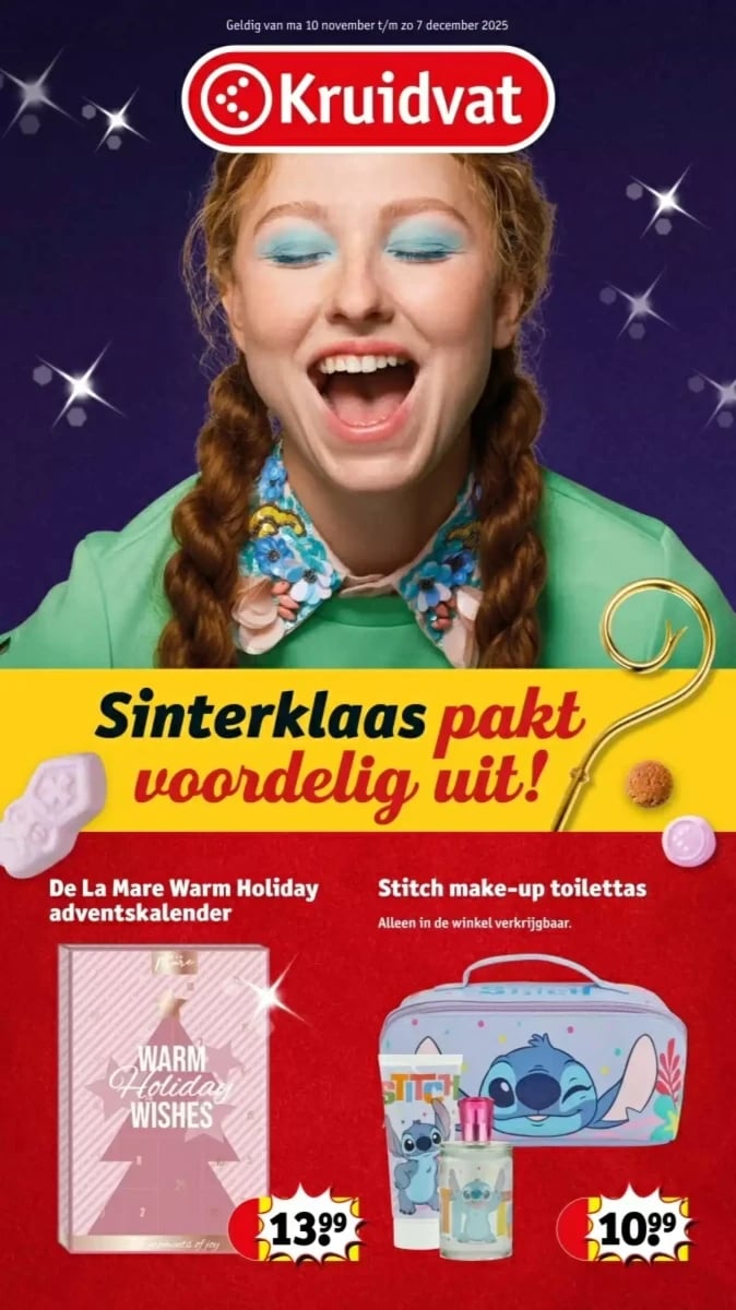 Kruidvat folder – pagina 1