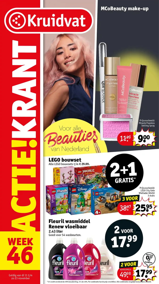 Kruidvat folder – pagina 1