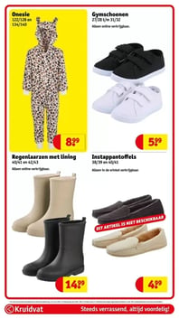 Onesie aanbieding bij Kruidvat – geldig van 13.01.2026 t/m 25.01.2026