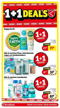 Alle A-merken mondwater aanbieding bij Kruidvat – geldig van 13.01.2026 t/m 25.01.2026