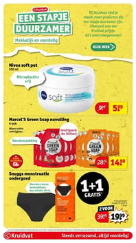 Marcel'S Green Soap navulling aanbieding bij Kruidvat – geldig van 13.01.2026 t/m 25.01.2026