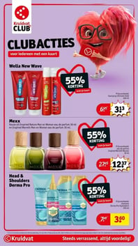 Mexx Keuze uit Inspired Nature Man en Woman eau de parfum 30 ml en Inspired Warmth Man en Woman eau de parfum 30 ml. aanbieding bij Kruidvat – geldig van 13.01.2026 t/m 25.01.2026