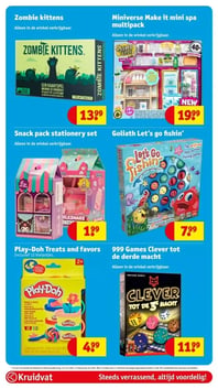 Zombie kittens aanbieding bij Kruidvat – geldig van 13.01.2026 t/m 25.01.2026