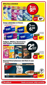 Tempo zakdoekjes en tissues aanbieding bij Kruidvat – geldig van 13.01.2026 t/m 25.01.2026