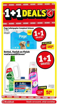 Page toiletpapier Compleet Schoon aanbieding bij Kruidvat – geldig van 13.01.2026 t/m 25.01.2026