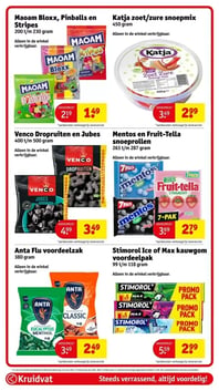 Katja zoet/zure snoepmix 450 gram aanbieding bij Kruidvat – geldig van 13.01.2026 t/m 25.01.2026