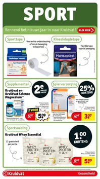 Ibuprofen gel 5% aanbieding bij Kruidvat – geldig van 13.01.2026 t/m 25.01.2026