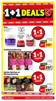 Garnier Nutrisse en Olia haarkleuring aanbieding bij Kruidvat – geldig van 13.01.2026 t/m 25.01.2026