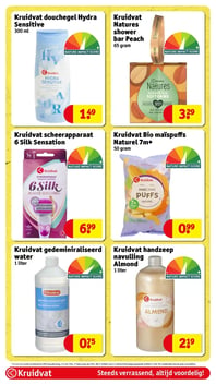 Kruidvat handzeep navulling Almond aanbieding bij Kruidvat – geldig van 14.04.2026 t/m 19.04.2026