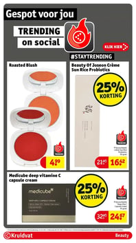 Roasted Blush aanbieding bij Kruidvat – geldig van 14.04.2026 t/m 19.04.2026