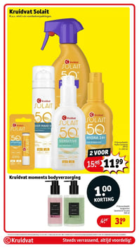 Hydra Sunspray SPF50 aanbieding bij Kruidvat – geldig van 14.04.2026 t/m 19.04.2026