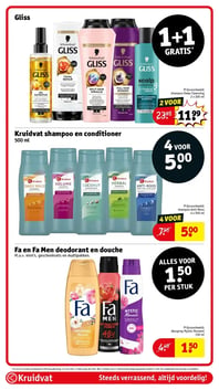 Gliss aanbieding bij Kruidvat – geldig van 14.04.2026 t/m 19.04.2026