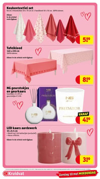 Keukentextiel set aanbieding bij Kruidvat – geldig van 14.04.2026 t/m 19.04.2026
