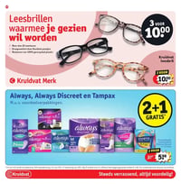 Always en Always Dailies Premium single-pack aanbieding bij Kruidvat – geldig van 18.12.2025 t/m 21.12.2025