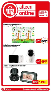 Alecto babyfoon met camera** aanbieding bij Kruidvat – geldig van 17.02.2026 t/m 22.02.2026