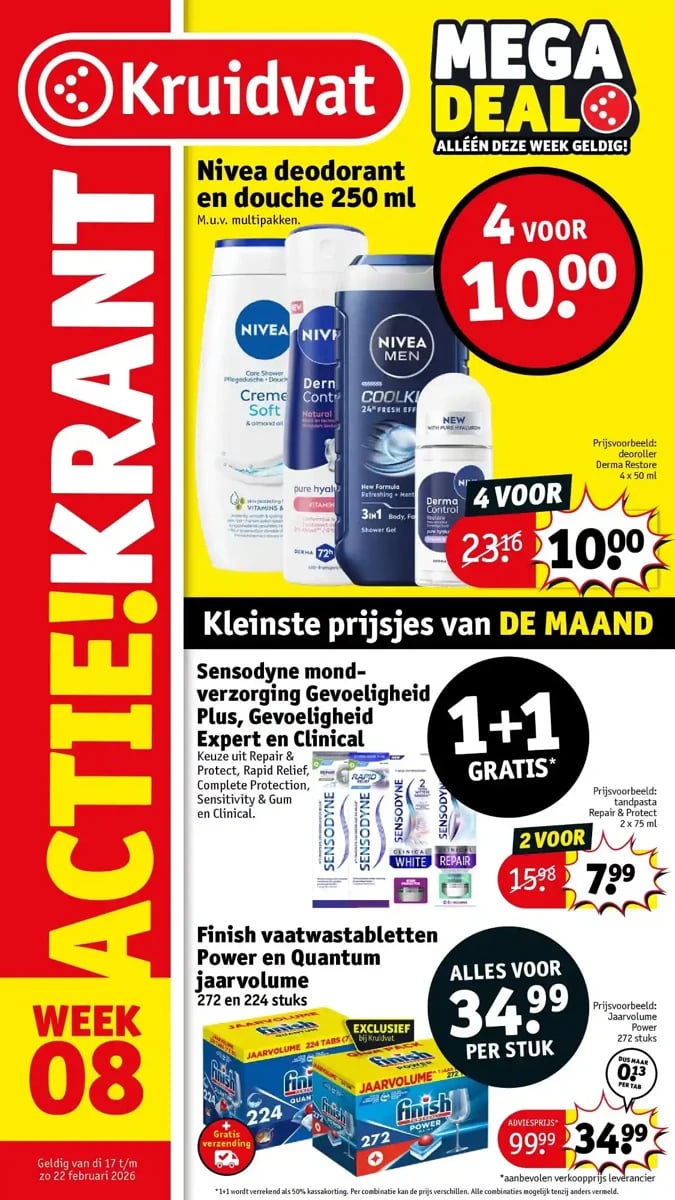 Kruidvat folder – pagina 1