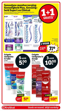 Colgate tandpasta in doosje 75 ml aanbieding bij Kruidvat – geldig van 17.02.2026 t/m 22.02.2026