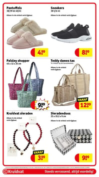 Teddy dames tas aanbieding bij Kruidvat – geldig van 17.02.2026 t/m 22.02.2026