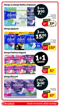 Always Discreet aanbieding bij Kruidvat – geldig van 17.02.2026 t/m 22.02.2026