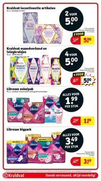 Kruidvat incontinentie artikelen aanbieding bij Kruidvat – geldig van 17.02.2026 t/m 22.02.2026