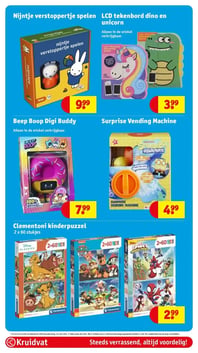 LCD tekenbord dino en unicorn aanbieding bij Kruidvat – geldig van 17.02.2026 t/m 22.02.2026