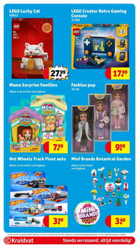 Mini Brands Botanical Garden aanbieding bij Kruidvat – geldig van 17.02.2026 t/m 22.02.2026