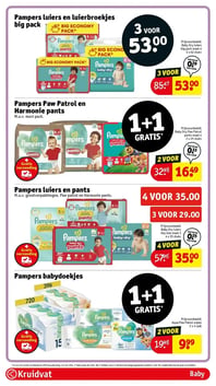 Pampers luiers en pants aanbieding bij Kruidvat – geldig van 17.02.2026 t/m 22.02.2026