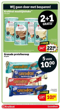 Kruidvat maaltijdshake** aanbieding bij Kruidvat – geldig van 17.02.2026 t/m 22.02.2026