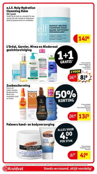 Zonbescherming aanbieding bij Kruidvat – geldig van 17.02.2026 t/m 22.02.2026