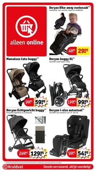 Mamaloes Cato buggy** aanbieding bij Kruidvat – geldig van 17.02.2026 t/m 22.02.2026