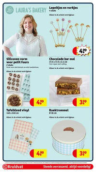 Tafelkleed vinyl aanbieding bij Kruidvat – geldig van 17.02.2026 t/m 22.02.2026
