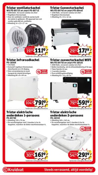 Tristar Infraroodkachel PD-3850E aanbieding bij Kruidvat – geldig van 17.02.2026 t/m 22.02.2026