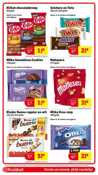 Kitkat chocoladereep aanbieding bij Kruidvat – geldig van 17.02.2026 t/m 22.02.2026
