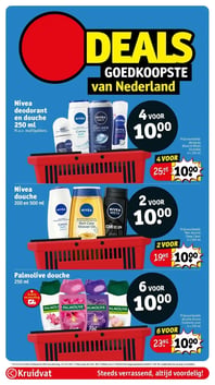 Palmolive douche 250 ml aanbieding bij Kruidvat – geldig van 17.02.2026 t/m 22.02.2026