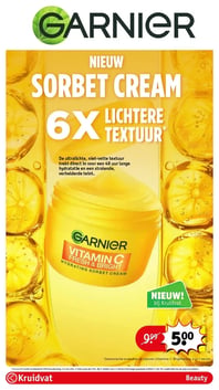 SORBET CREAM aanbieding bij Kruidvat – geldig van 17.02.2026 t/m 22.02.2026