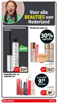 Maybelline lip- en oogmake-up aanbieding bij Kruidvat – geldig van 17.02.2026 t/m 22.02.2026
