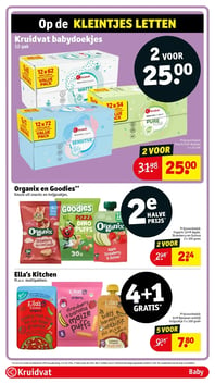 Organix en Goodies** aanbieding bij Kruidvat – geldig van 17.03.2026 t/m 22.03.2026