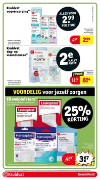 Eilandpleisters** aanbieding bij Kruidvat – geldig van 17.03.2026 t/m 22.03.2026