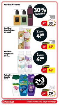 Palmolive douche aanbieding bij Kruidvat – geldig van 17.03.2026 t/m 22.03.2026