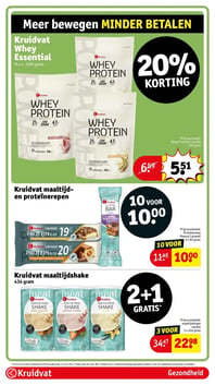 Kruidvat maaltijdshake aanbieding bij Kruidvat – geldig van 17.03.2026 t/m 22.03.2026