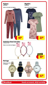 Pyjama aanbieding bij Kruidvat – geldig van 17.03.2026 t/m 22.03.2026